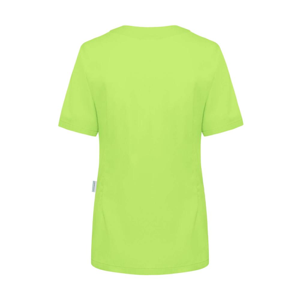 KARLOWSKY Essential | Damen Kurzarm-Kasack (kiwi) KS63
